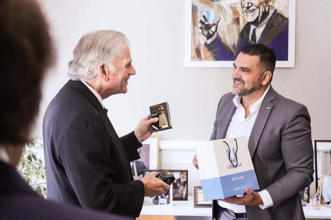 «Esperanza Ushuaia», Walter Vuoto recibió a Franklin Graham