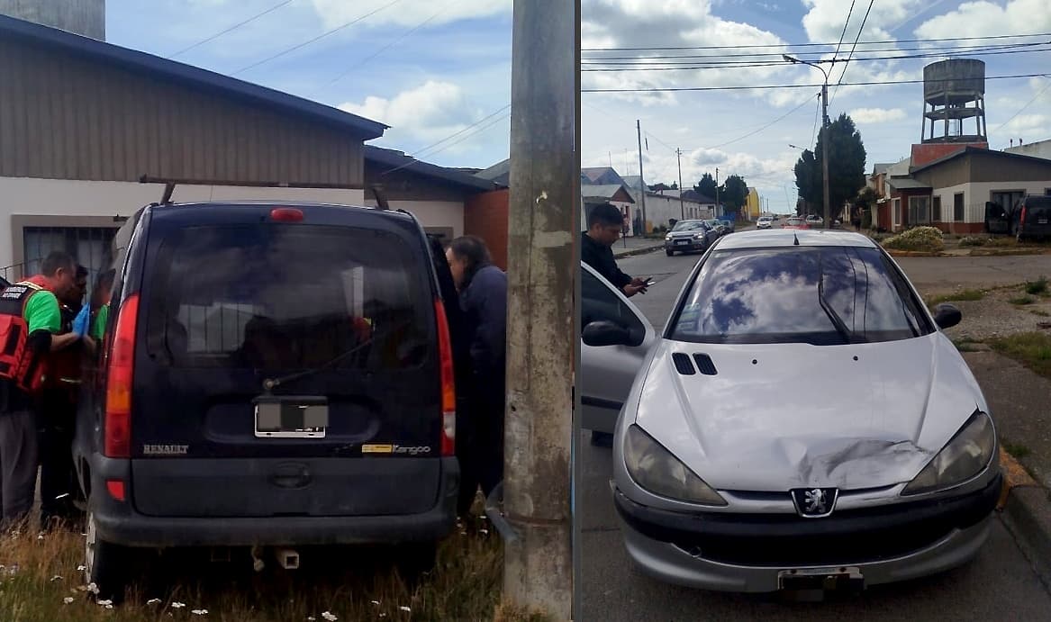 Una mujer fue hospitalizada tras un choque vehicular