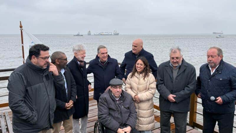 Mega-ferry eléctrico para 2.100 pasajeros une Argentina y Uruguay