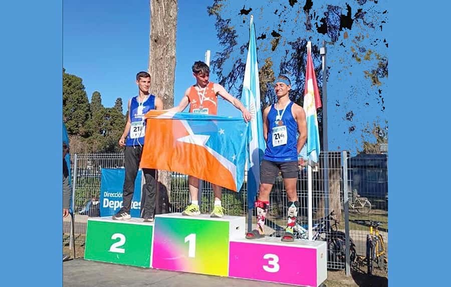 Podios para los Bianchi en el Nacional U18