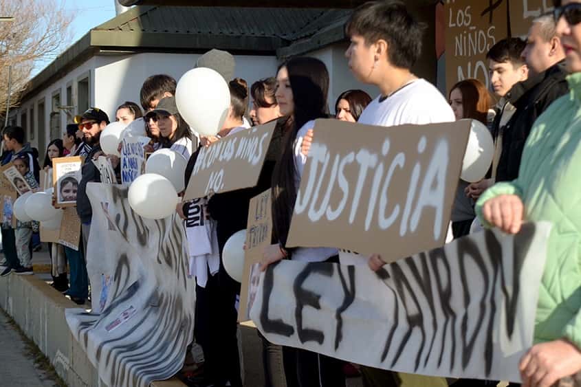 Pedido de justicia para Tayron