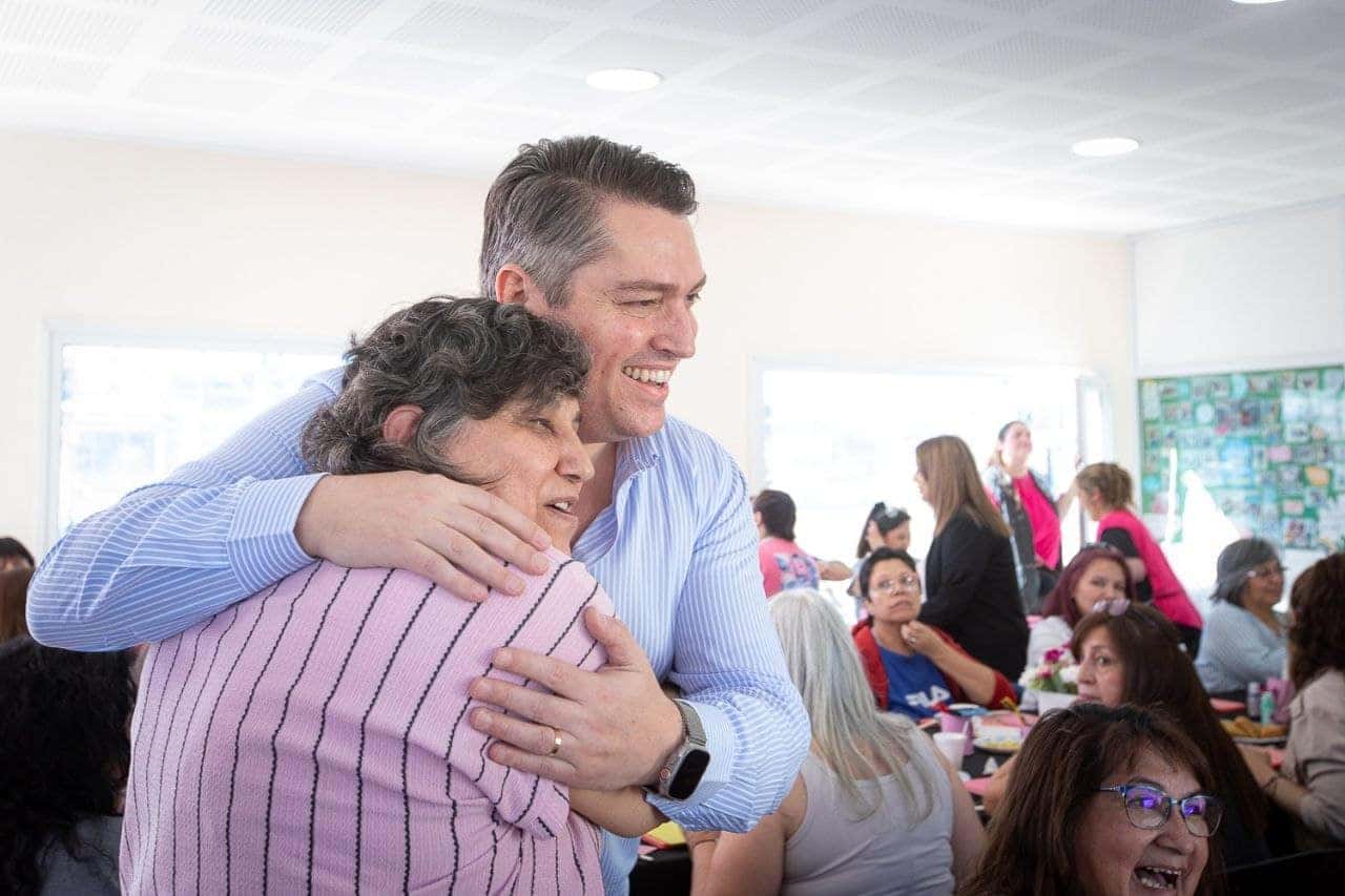 Martín Perez saludó a todas las madres de Río Grande